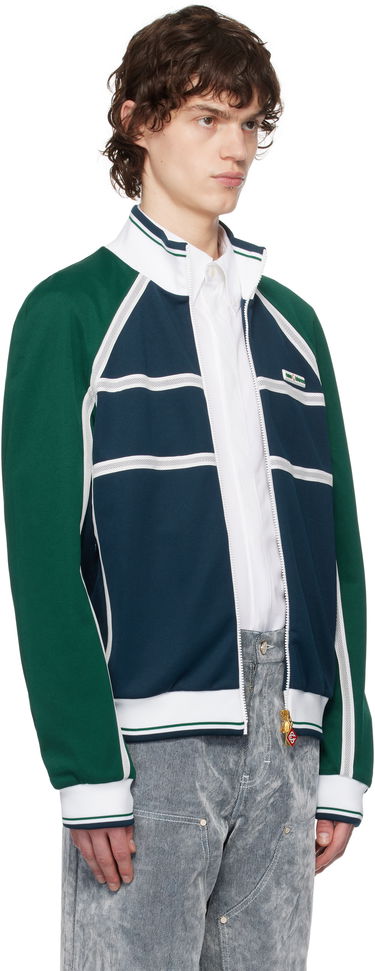 Bomber bunda Casablanca Casablanca Mesh Tape Track Jacket Navy | MPS25-JTP-320-01, 1
