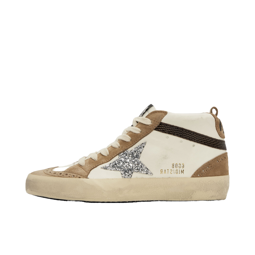 Tenisky a topánky Golden Goose Mid Star Sneakers Biela | GWF00122.F006158.11930