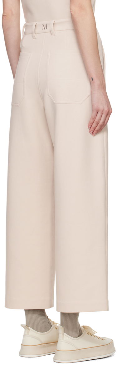 Nohavice Max Mara Max Mara Cupola Wide-Leg Trousers Ružová | 2419781013600, 2