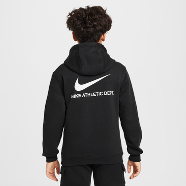 Mikina Nike Sportswear Fleece Hoodie Čierna | HV6965-010, 3