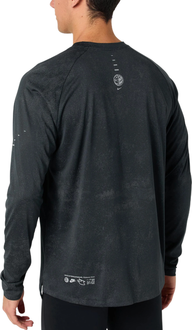 Tričko Nike Stride Long-Sleeved Shirt Čierna | im7836-045, 1