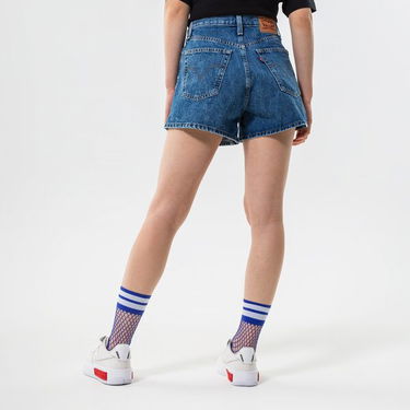 Šortky Levi's High Waisted Mom Short Navy | A1965-0001, 1