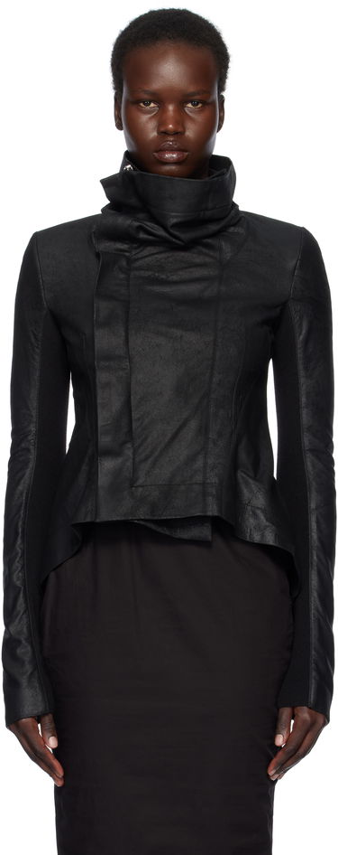 Bunda Rick Owens Rick Owens Hollywood Naska Biker Leather Jacket Čierna | RP01E7743 LBA, 0