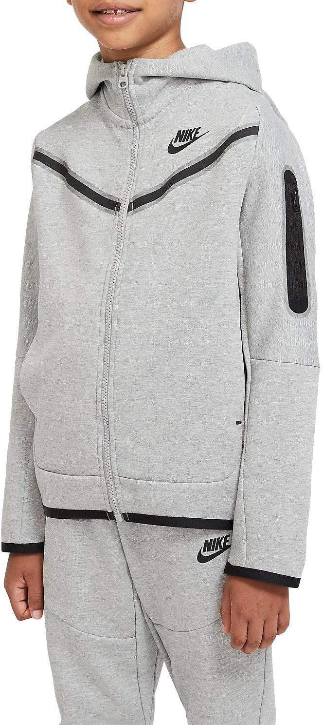 Mikina Nike Nike Tech Fleece Full-Zip Hoodie Šedá | cu9223-063, 0