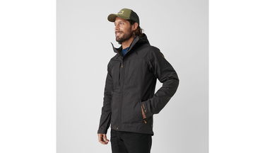 Bunda FJÄLLRÄVEN Skogsö Hooded Jacket Čierna | F81698-030, 3