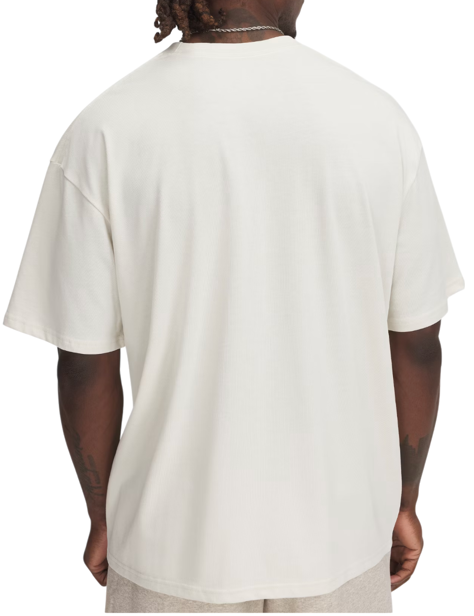 Tričko Under Armour Under Armour HW Varsity Oversized T-Shirt Biela | 1390179-279, 1