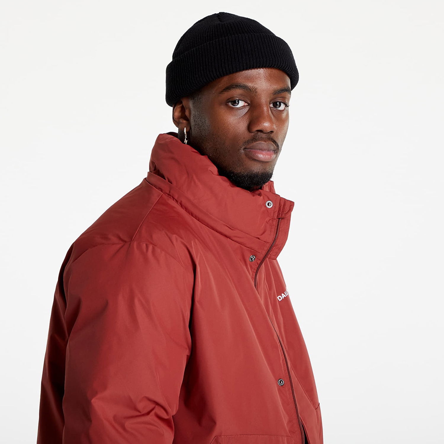 Prešívaná bunda DAILY PAPER Nuraz Puffer Jacket Červená | 2221193, 1
