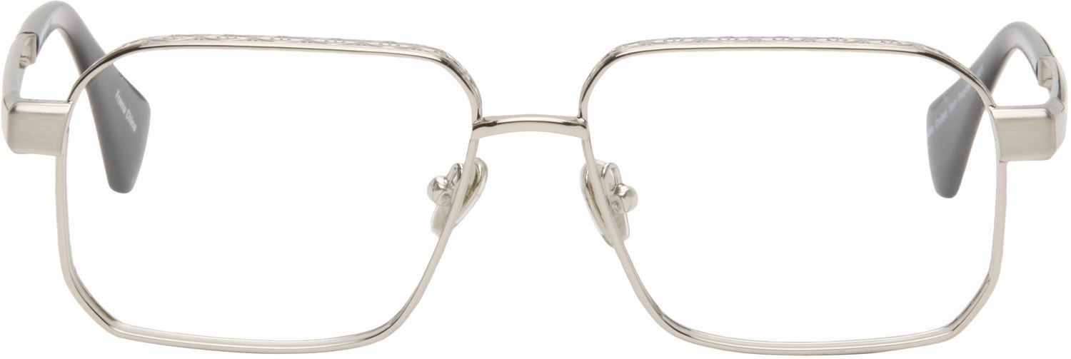 Slnečné okuliare Vivienne Westwood Vivienne Westwood Square Glasses Metalická | VW302180055, 0
