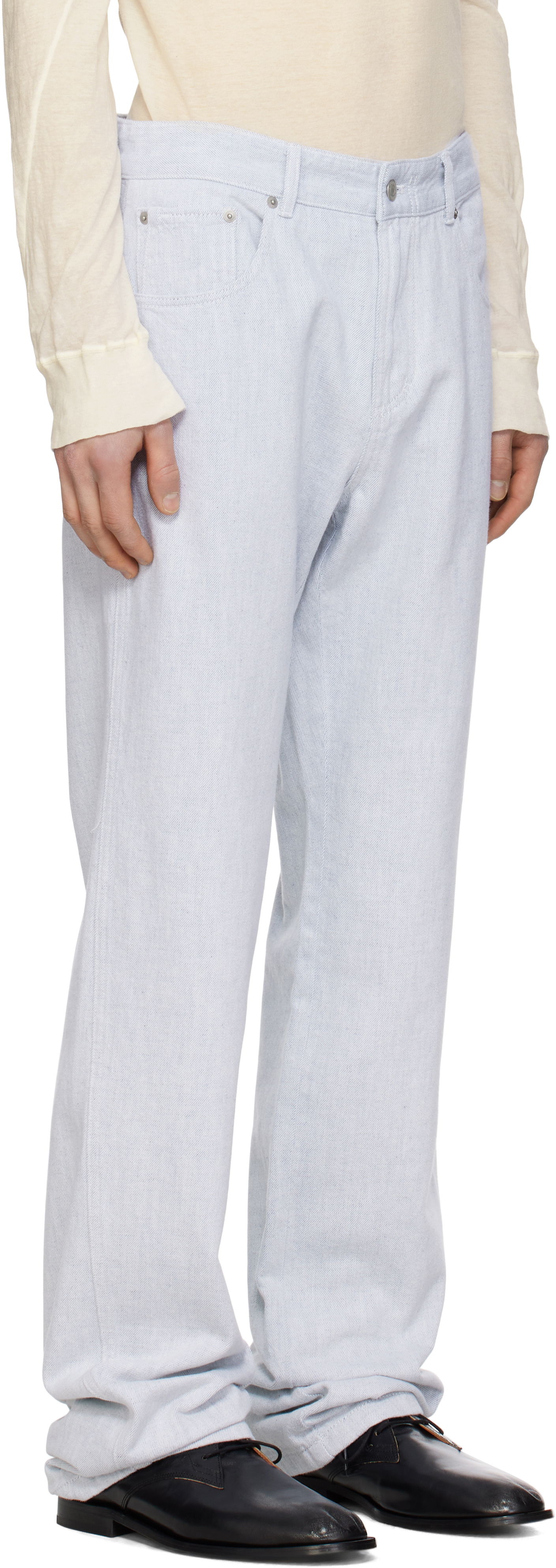 Džínsy Post Archive Faction (PAF) PAF 8.0 Right Jeans Modrá | 8.0 BDPR-LG, 1