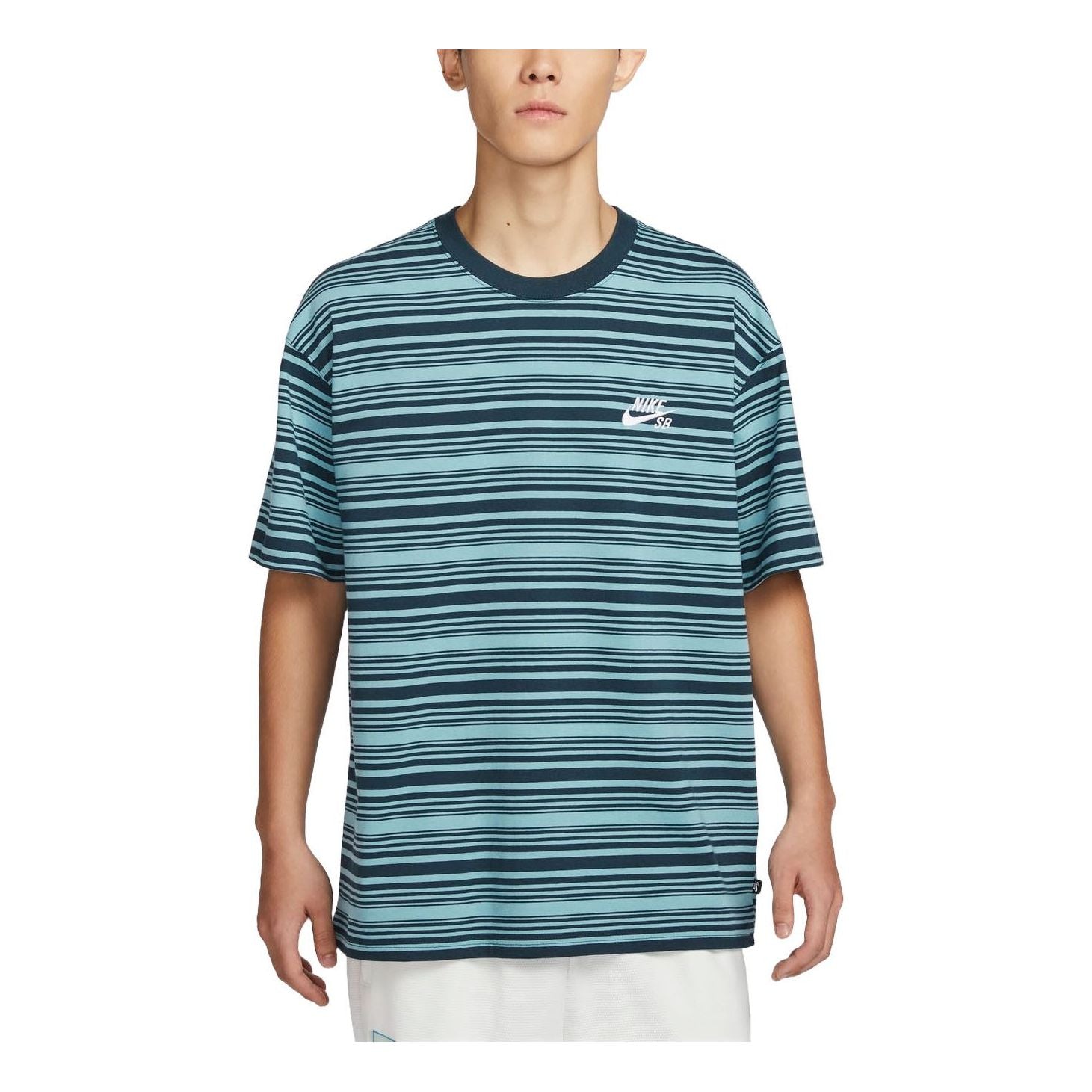 Tričko Nike SB Max90 Striped Skate T-Shirt Modrá | FQ3712-464, 0