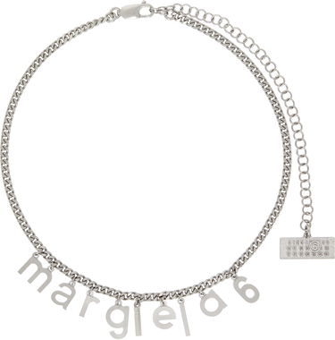 Náhrdelník Maison Margiela MM6 Maison Margiela Letter Logo Chain Necklace Metalická | SM6UU0069 P7212, 0