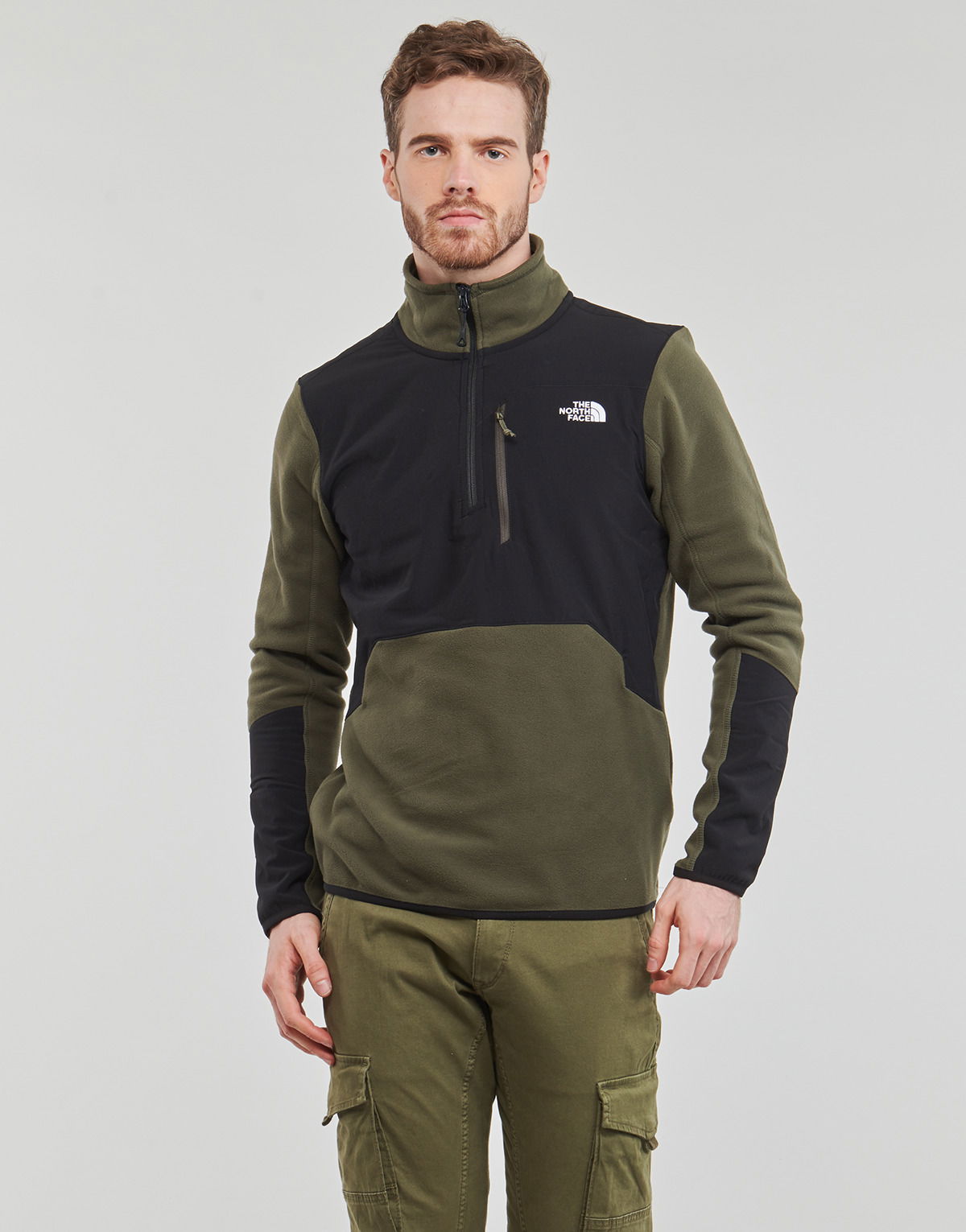 Bunda The North Face Fleece Jacket Glacier Pro Full Zip Zelené | NF0A5IHR-BQW, 1