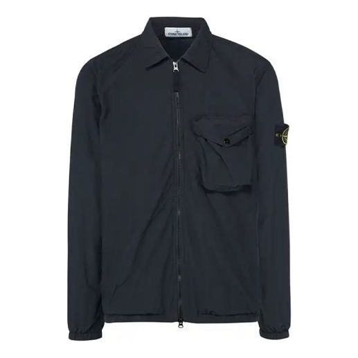Vetrovka Stone Island Overshirt Navy | 751511803-V0029, 0