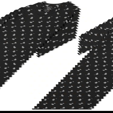 Tričko A.P.C. Julio Paisley T-Shirt Čierna | COGYP-H26204-LZZ, 0