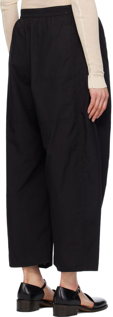 Nohavice LEMAIRE Cropped Drawstring Trousers Čierna | PA1110 LF1218, 2