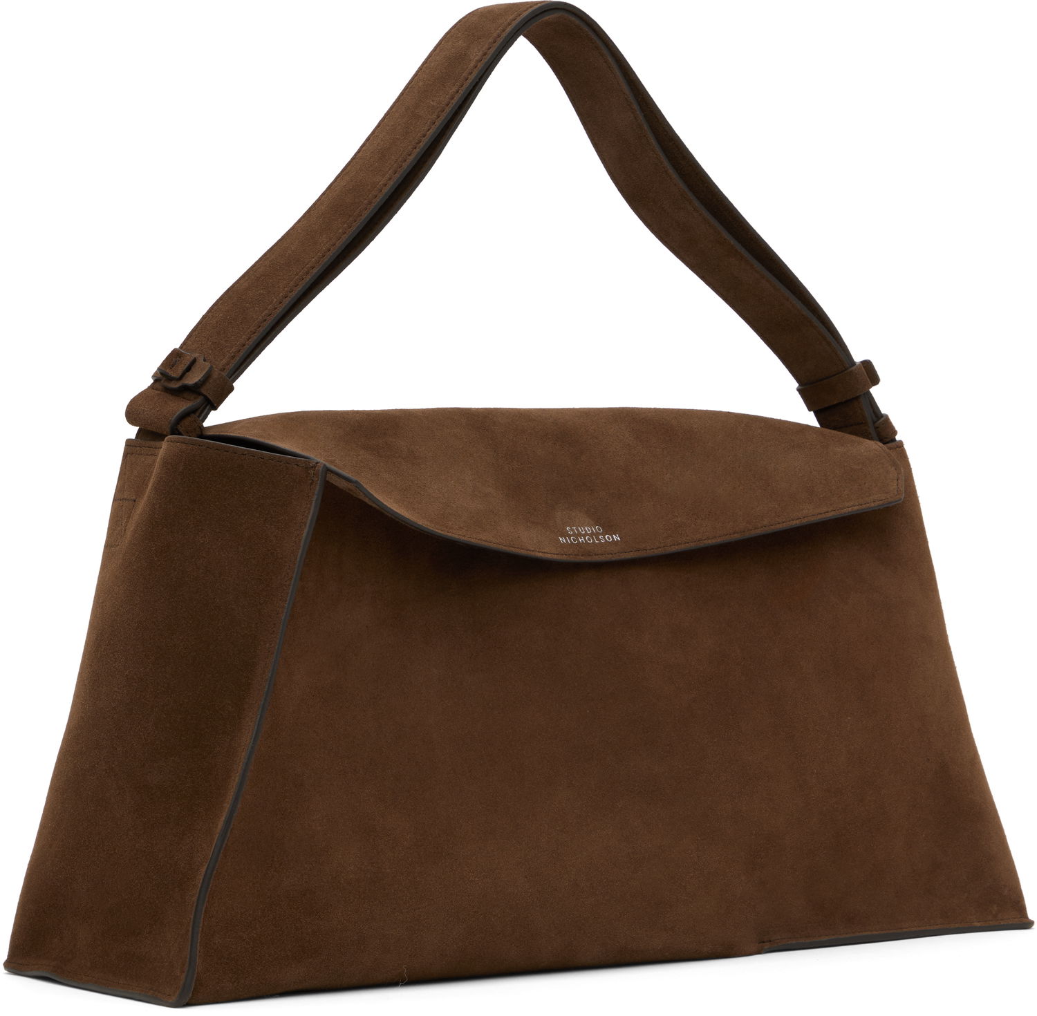 Kabelka Studio Nicholson Studio Nicholson Suede Shoulder Bag Hnedá | SHIBORU SN - 742, 1
