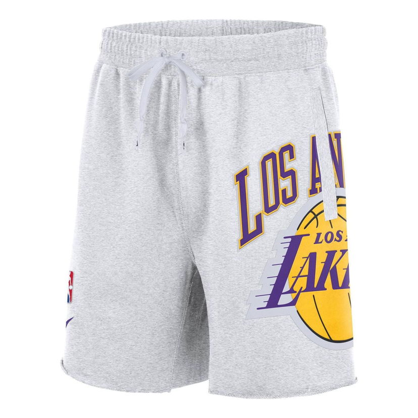 Šortky Nike NBA Los Angeles Lakers Knit Shorts Šedá | DB1954-051