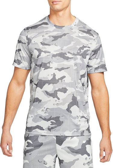 Tričko Nike Nike Dri-FIT Camo T-Shirt Šedá | dd6886-097, 0