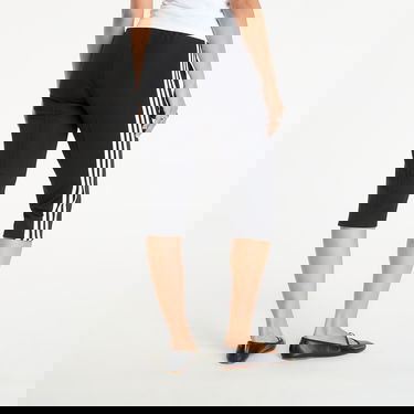 Nohavice adidas Performance Adicolor 3-Stripes Capri Pants Čierna | JV7520, 2