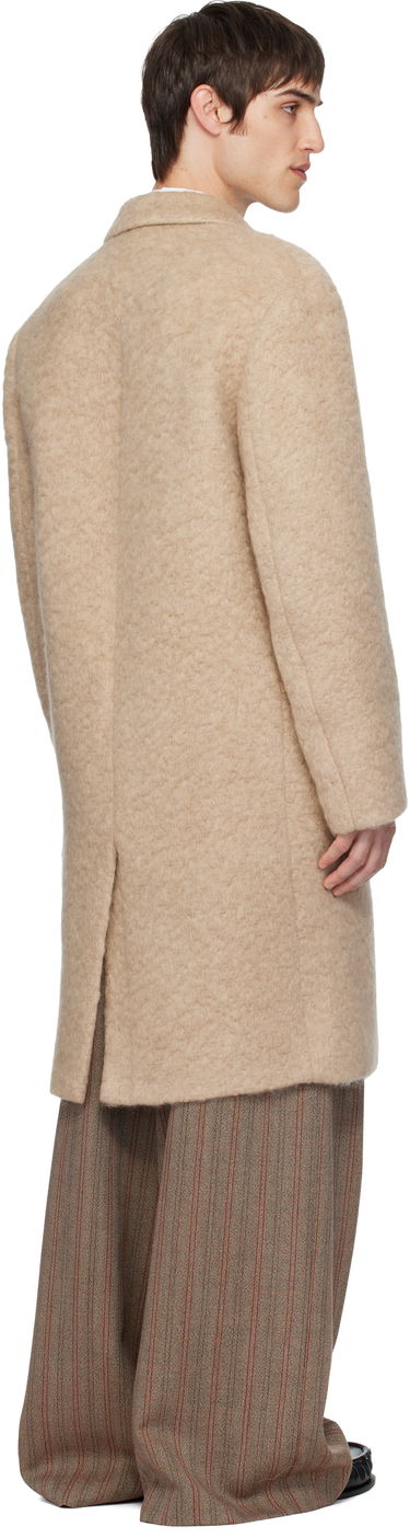 Kabáty Dries Van Noten Dries Van Noten Textured Mohair Coat Béžová | 252-020232-2055, 2