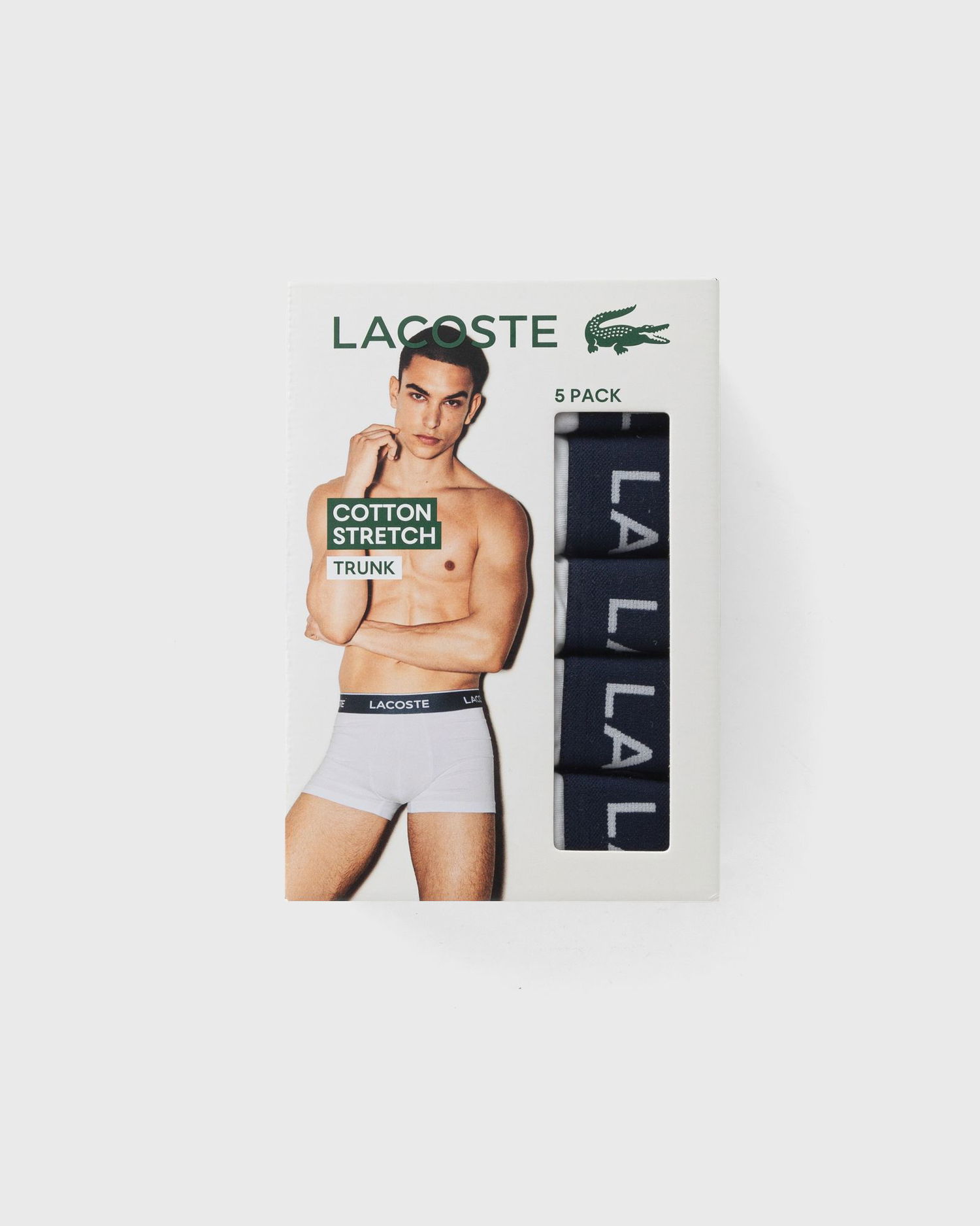 Boxerky Lacoste Multipack Trunks Biela | 5H1292-001, 1