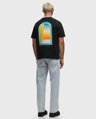 Tričko Casablanca L'ARC COLORE PRINTED T-SHIRT Čierna | MPF24-JTS-001-10-EX, 1