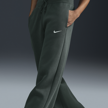 Súprava Nike Sportswear Phoenix Fleece High-Waisted Wide-Leg Pants Zelené | DQ5615-338, 4