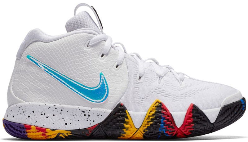 Tenisky a topánky Nike Kyrie 4 NCAA Tournament Biela | AA2897-104