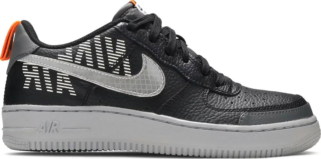 Tenisky a topánky Nike Air Force 1 LV8 2 "Under Construction - Black" GS Čierna | BQ5484-001, 0