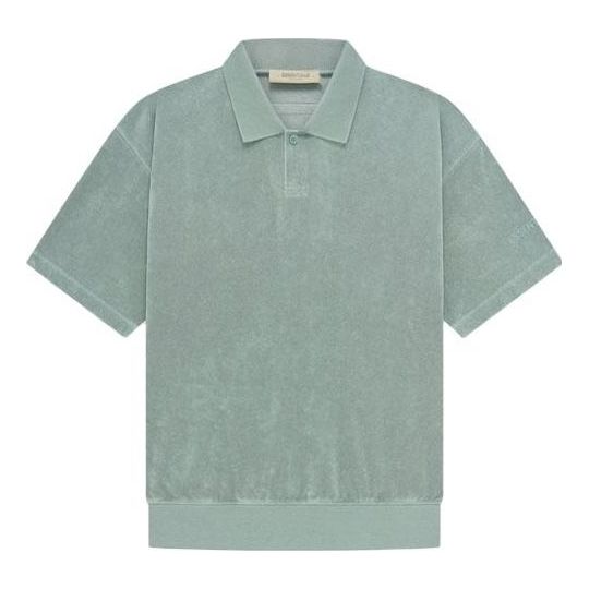 Polo tričko Fear of God Essentials Terry Polo Zelené | 125BT224051F, 0