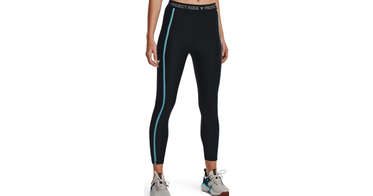 Legíny Under Armour Project Rock HG Ankle Leggings Čierna | 1377463-001, 1