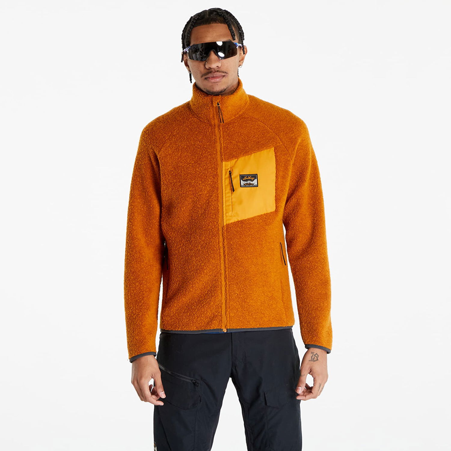 Sveter Lundhags Lundhags Flok Pile Wool Fleece Jacket Oranžová | 1113100-006, 0