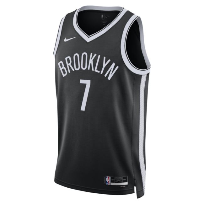 Dres Nike Brooklyn Nets Icon Edition 2022/23 NBA Swingman Jersey Čierna | DN1996-011, 0