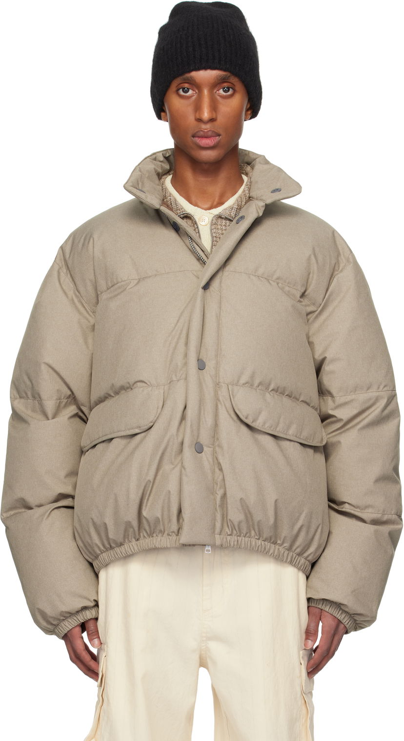 Prešívaná bunda OUR LEGACY Inhale Puffa Jacket Béžová | M4241DB