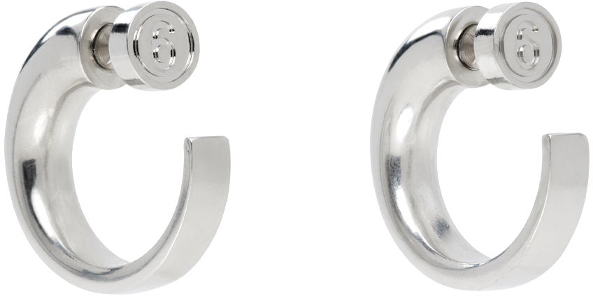 Náušnice Maison Margiela Butterfly Earrings Metalická | SM7VG0078 P7068, 1