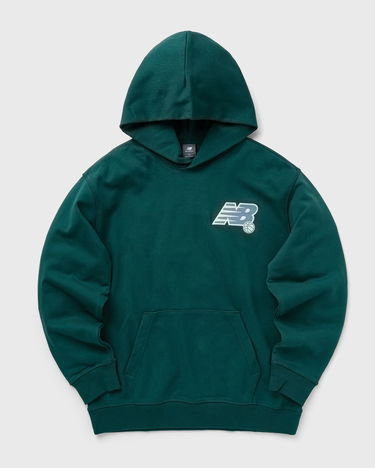 Mikina New Balance Athletics Relaxed League Hoodie Zelené | MT43563-MHN, 0