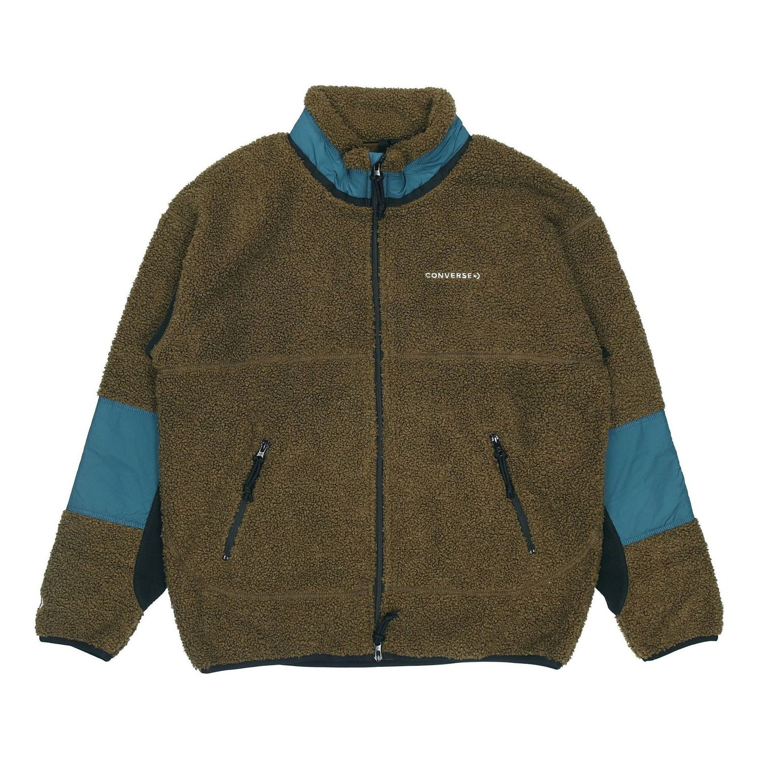 Bunda Converse Fleece Sherpa Jacket Hnedá | 10018039-A03, 0