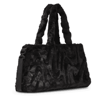Tote bag Nike Faux Fur Tote Bag Čierna | FZ1323-010, 3