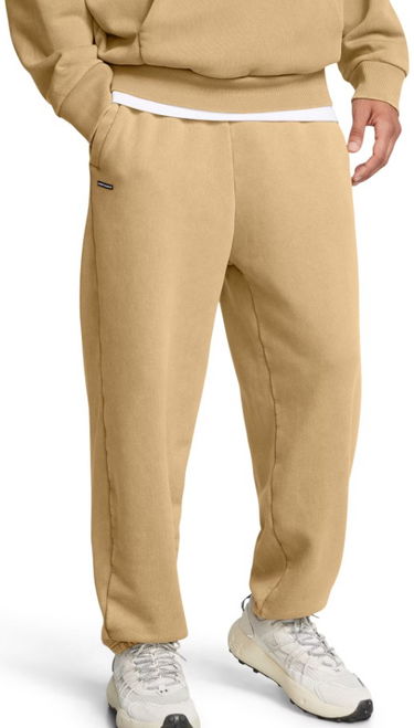Tepláky Under Armour UA Icon HWT Flc Wash OS Pants Béžová | 1386554-263, 0