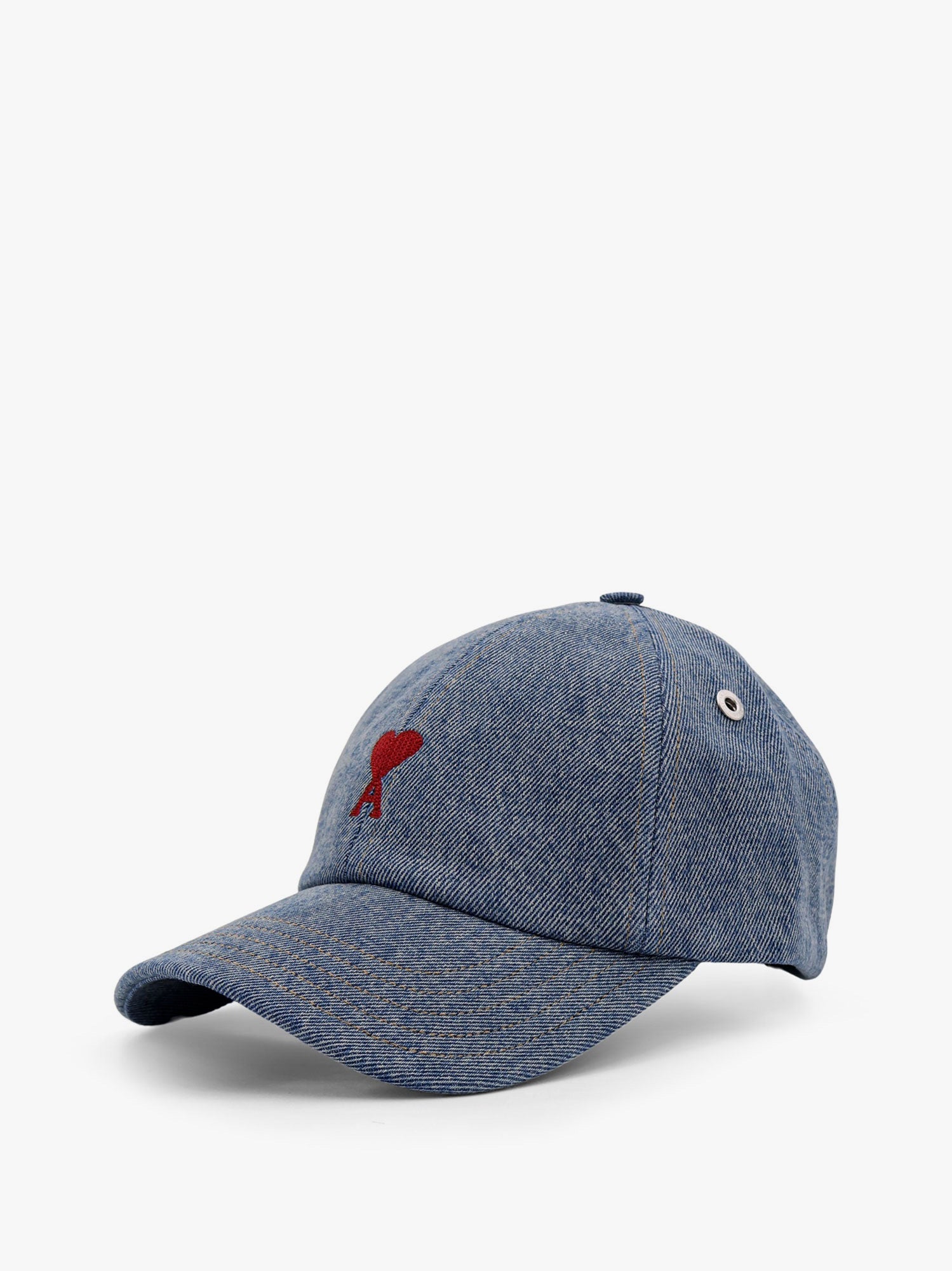 Šiltovka AMI Denim Baseball Cap Ami Paris Modrá | UCP116DE0046480, 1