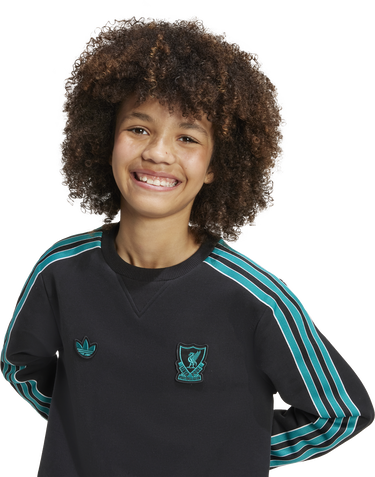 Mikina adidas Performance Liverpool FC Terrace Icons Čierna | KA5582, 3
