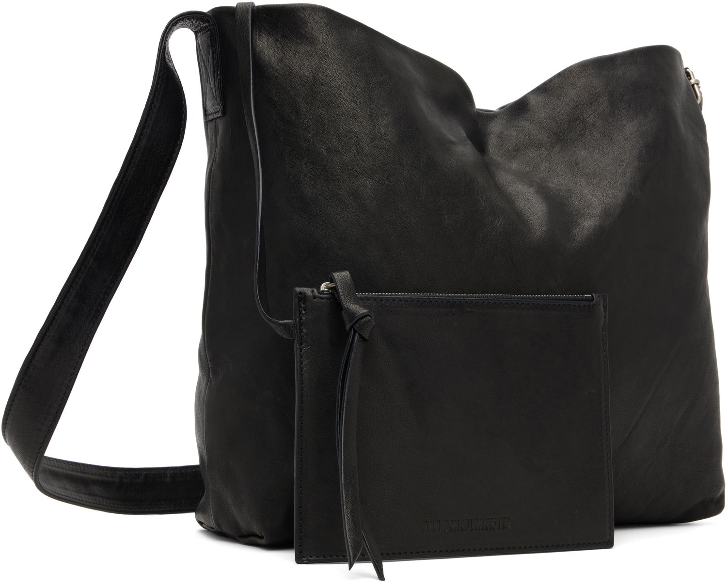 Taška cez rameno Ann Demeulemeester Ann Demeulemeester Runa Medium Soft Shoulder Bag Čierna | B0012628-LT137-099, 1
