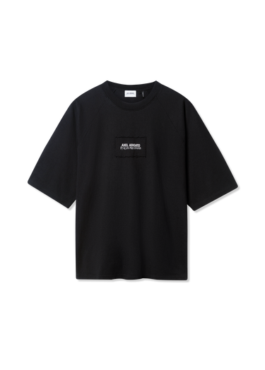 Tričko AXEL ARIGATO T-Shirt Alvin Armstrong Patch Detail Čierna | A4114001, 1