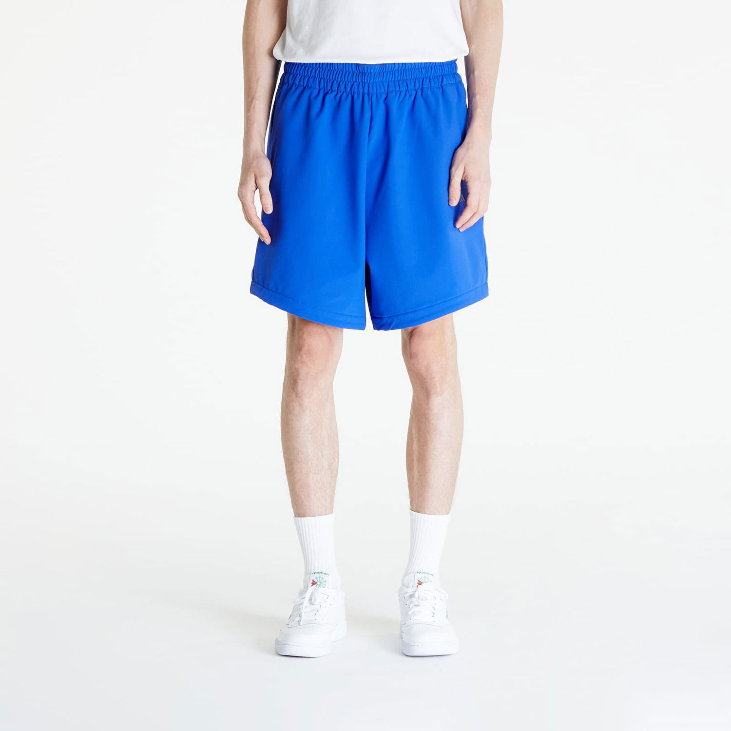 Šortky adidas Originals Adicolor Basketball Short UNISEX Lucid Blue Modrá | IW1626, 0