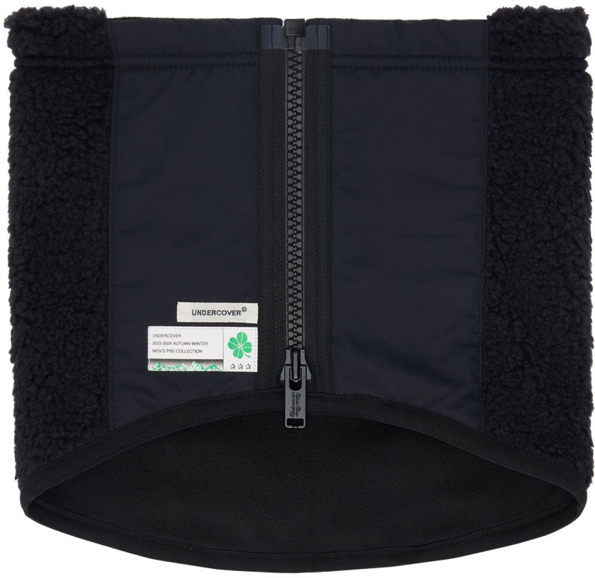 Šál UNDERCOVER UNDERCOVER Zip Neck Warmer Čierna | UP2C4S01, 0