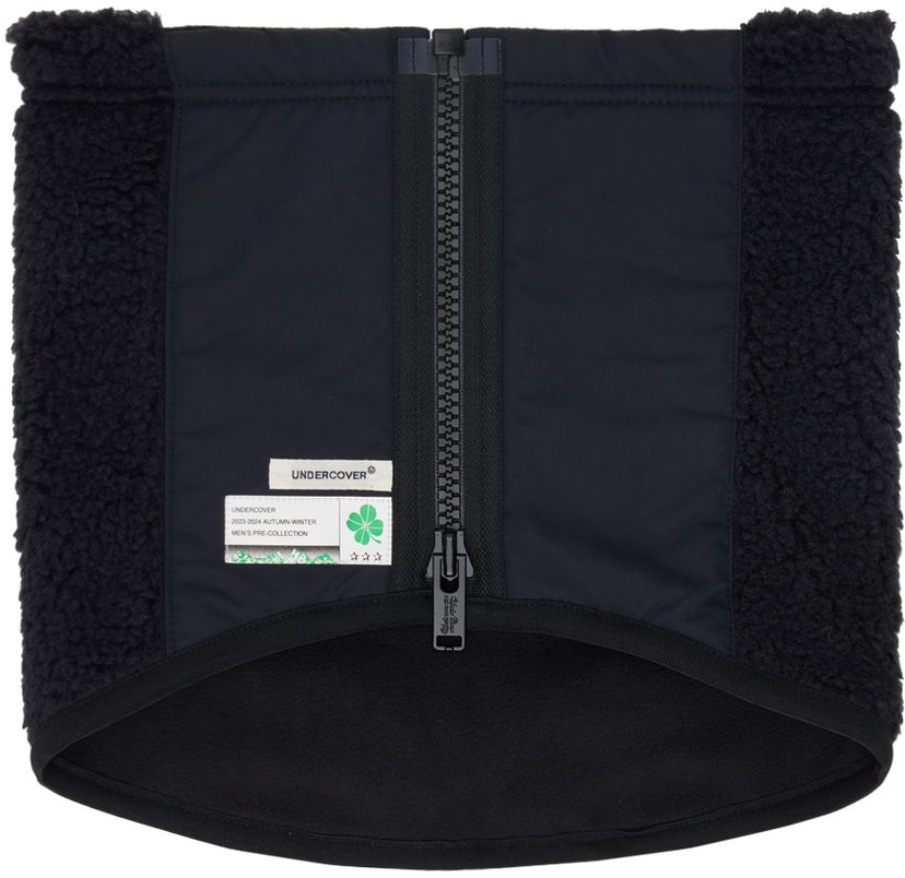 Šál UNDERCOVER UNDERCOVER Zip Neck Warmer Čierna | UP2C4S01