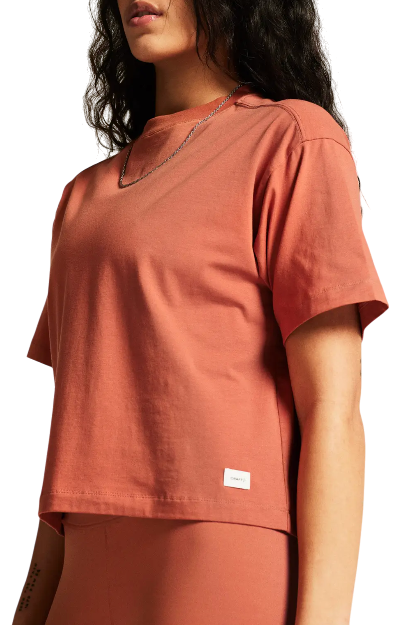 Crop Top Craft Craft Collective Relaxed T-Shirt Oranžová | 1916017-458000, 1