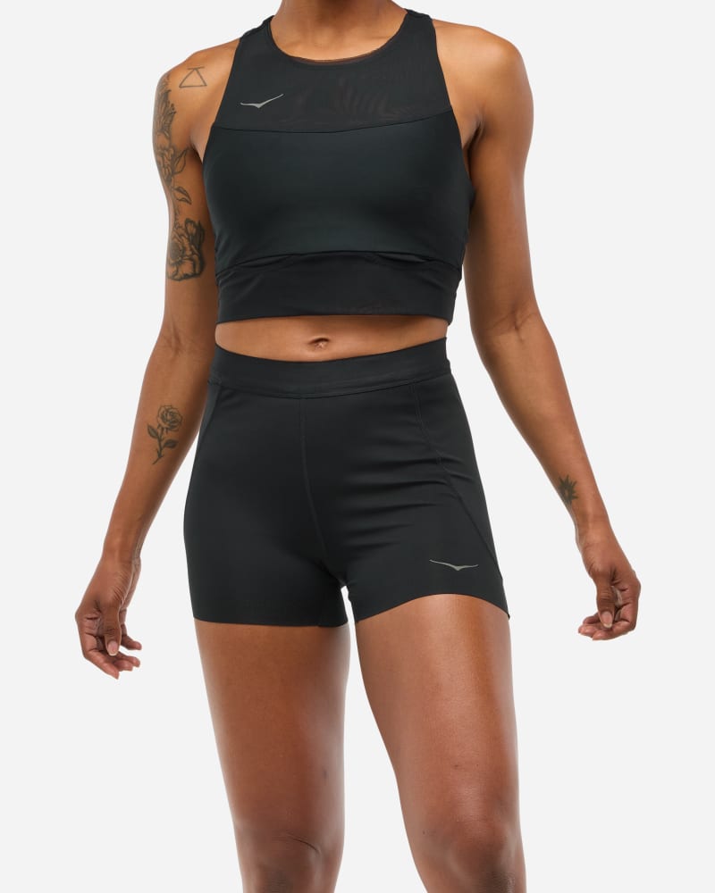 Šortky Hoka One One Novafly 3" Knit Shorts Čierna | 1164151-BLK, 0