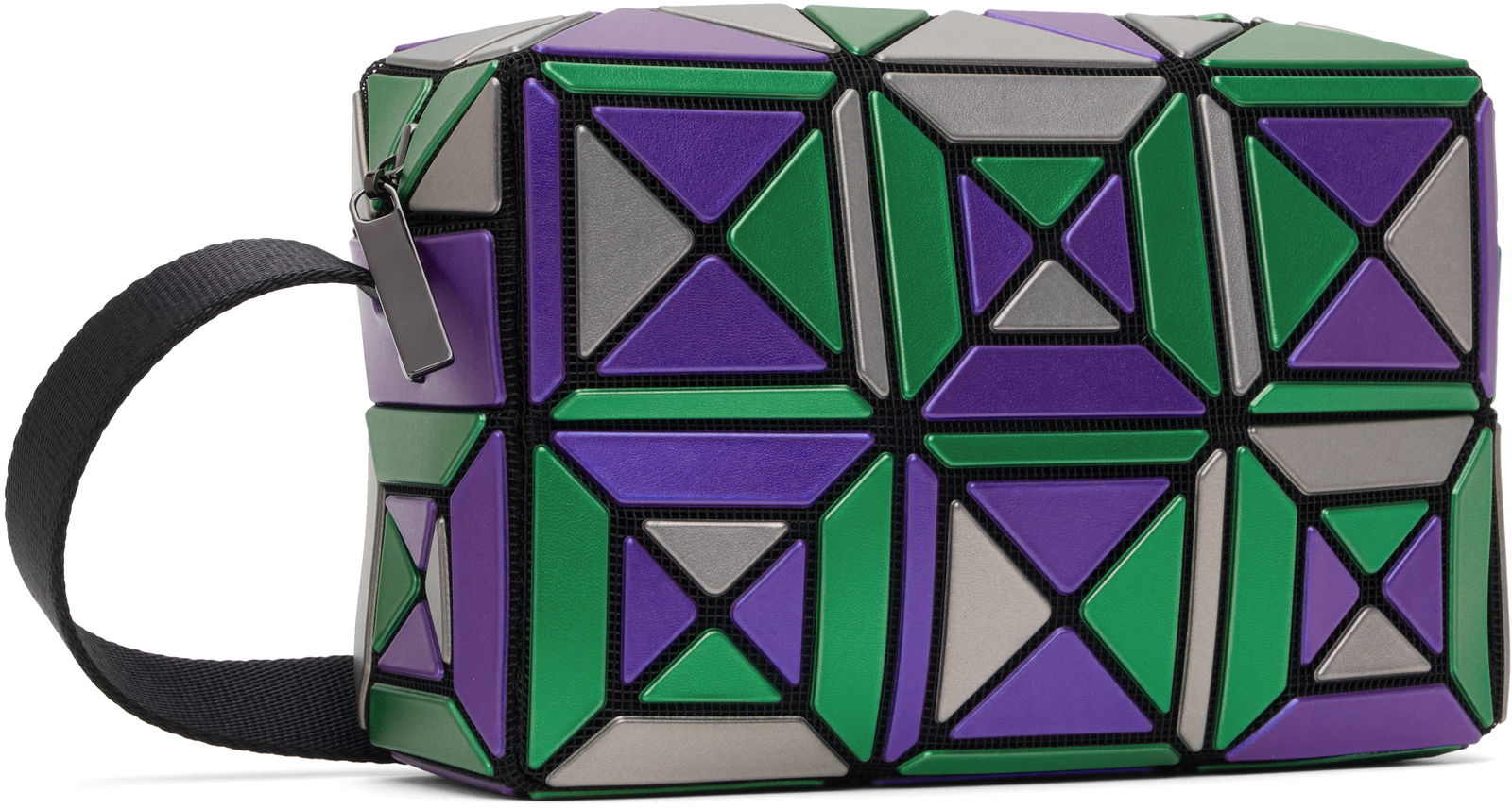 ISSEY MIYAKE Ensemble Geometric Crossbody Bag