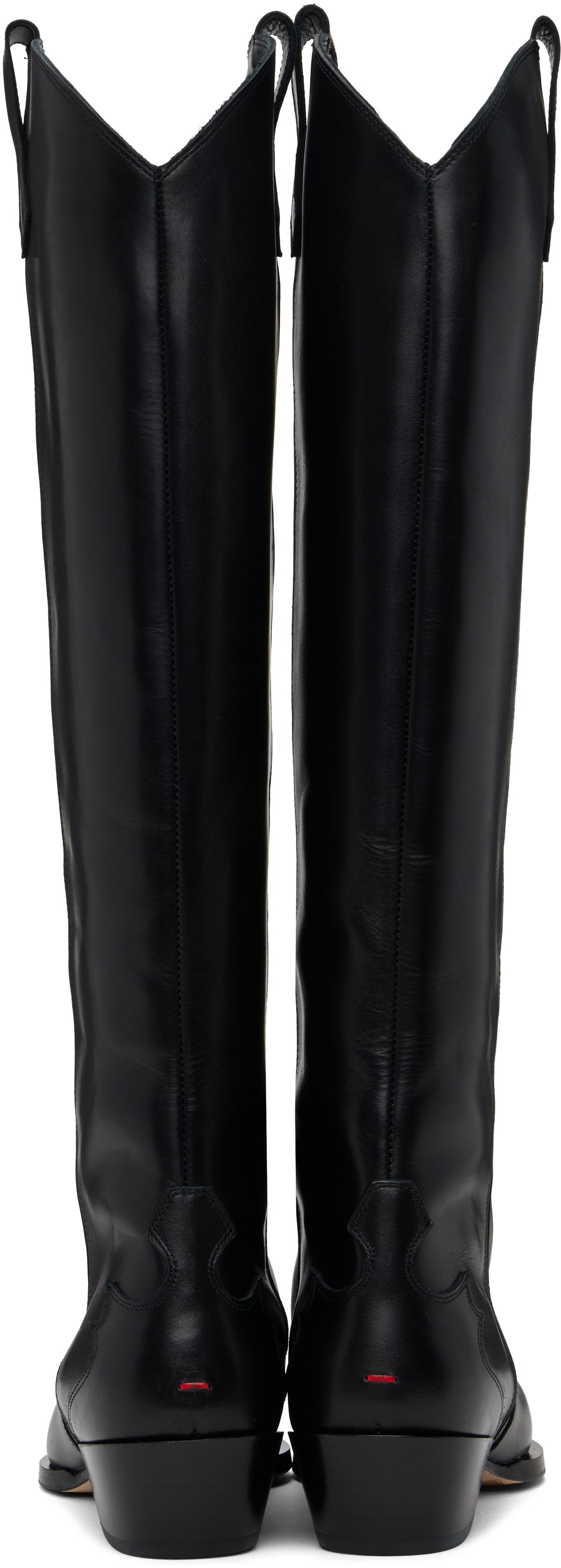Šaty Aeyde Aeyde Aruna Leather Cowboy Tall Boots Čierna | A11-KB-ARUP40CH-223-800-001, 1